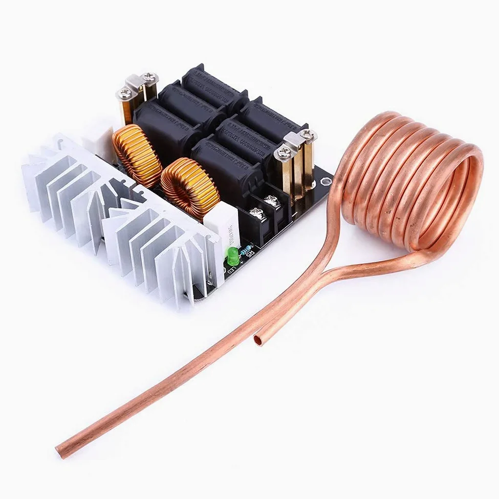 1000W ZVS Basse Tension Induction Chauffage Bobine Kit Induction Module De Chauffage Module De Chauffage Flyback Pilote Chauffage DIY