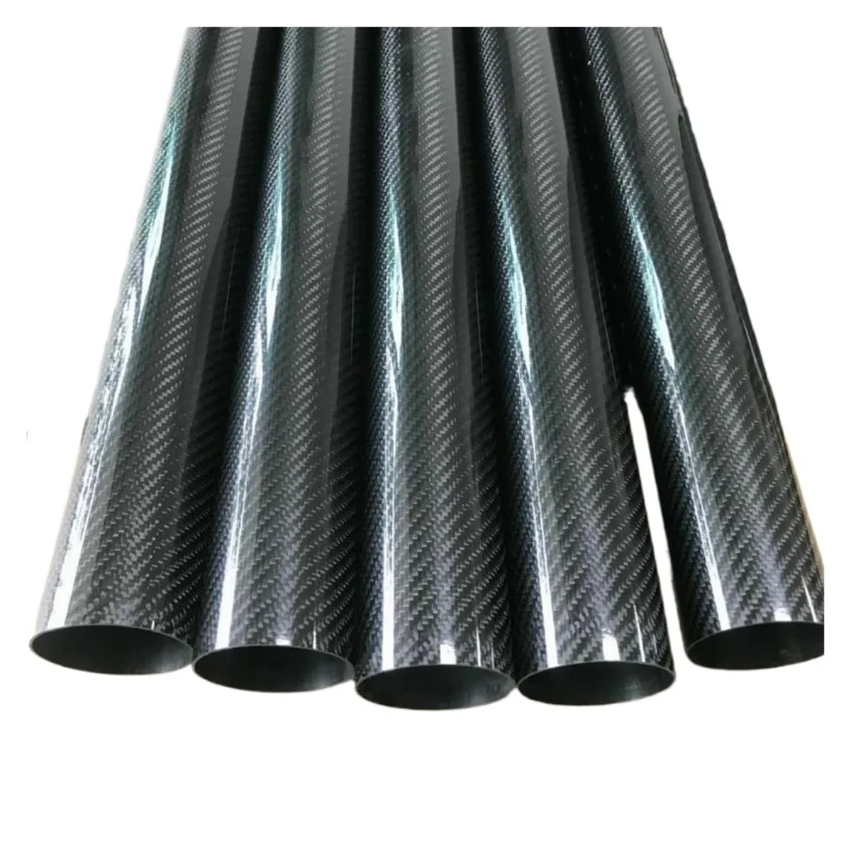 Tube En Fiber De Carbone Tube en Fiber de carbone 3K, longueur 1000mm, flèche d'avion(60x58x800mm 1PCS)