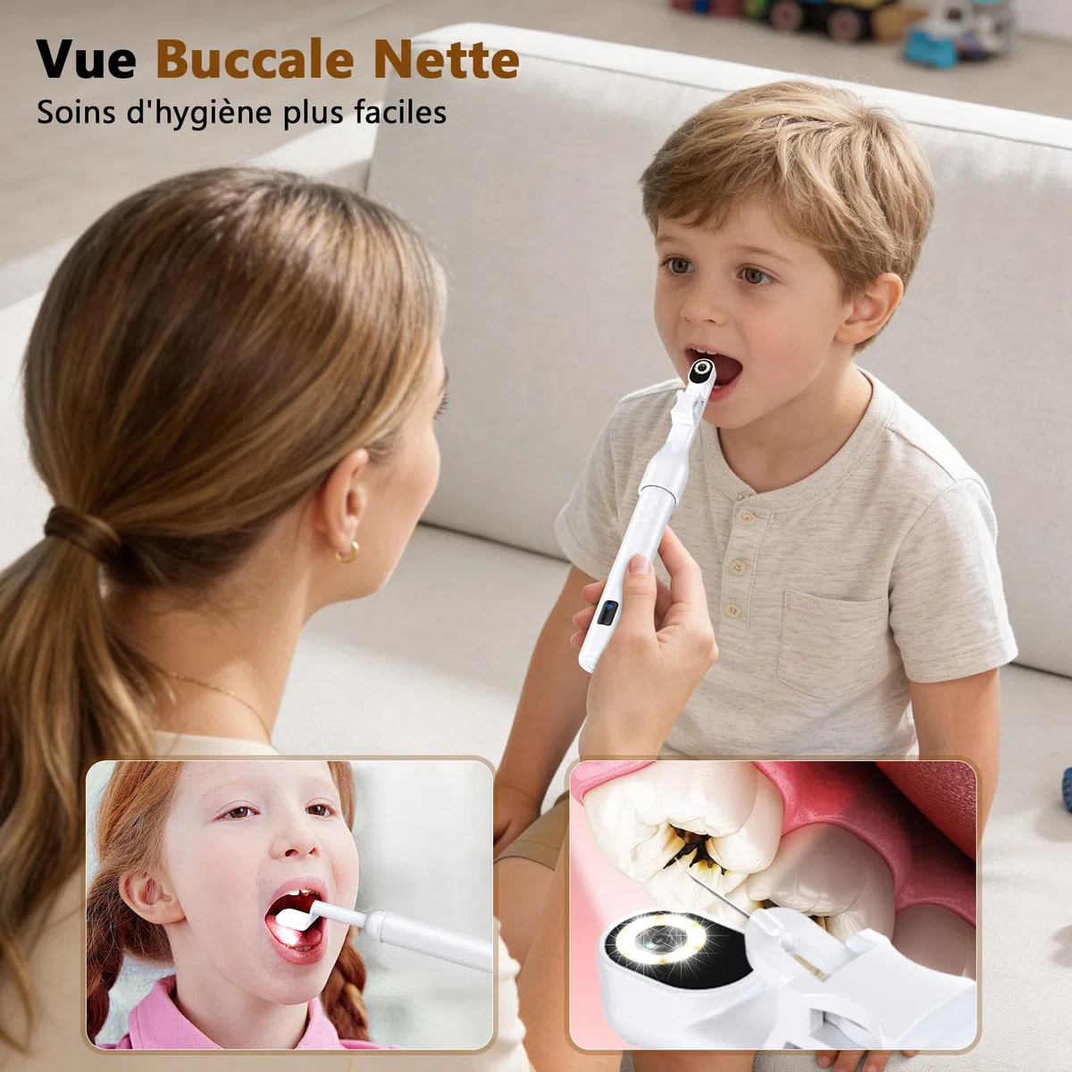 Otoscope Oreille avec Écran IPS HD 3.97, Caméra 1080P IP67 Étanche, Nettoyeur Oreille Set avec Carte TF et 6 LED