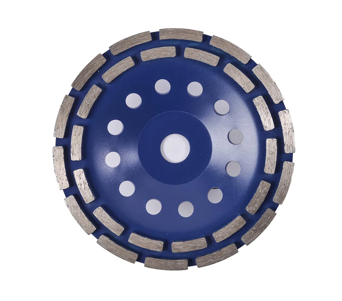 Meule diamantée à double segment 230 mm, alésage 22,23 mm pour béton