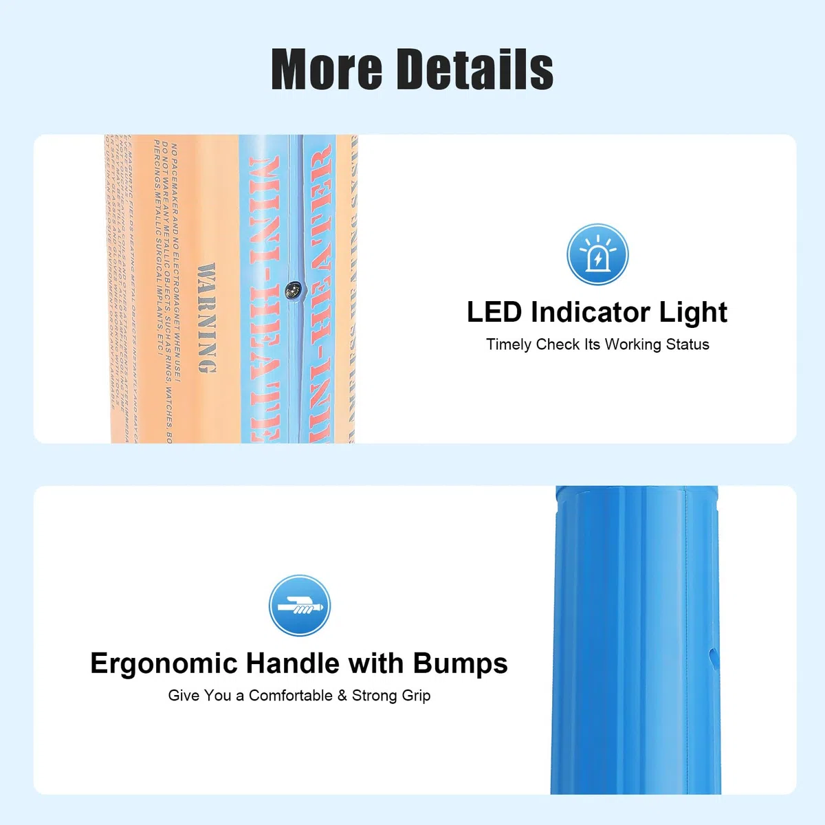 Chauffage à induction, outil d'induction de chaleur manuelle de 1,1 kW avec 6 bobines et LED, appareil à induction de voiture pour enlever la rouille des vis