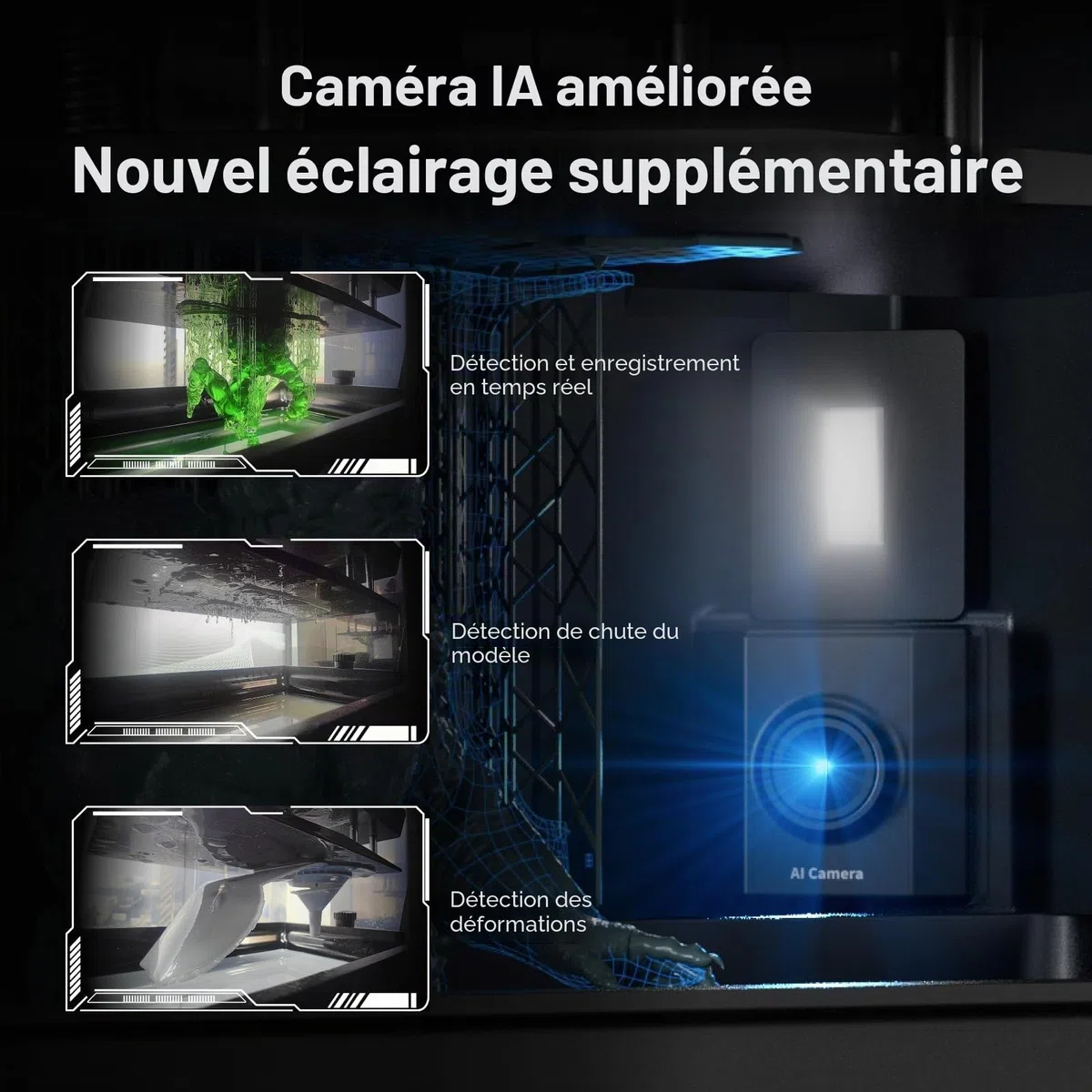 ELEGOO Saturn 4 Ultra 16K Imprimante 3D Résine avec LCD 10", Haute Résolution, Réservoir de Résine Chauffant, Impression Rapide 150 mm/h, Transfert Wi-FI, Taille d'impression 211,68×118,37×220 mm³