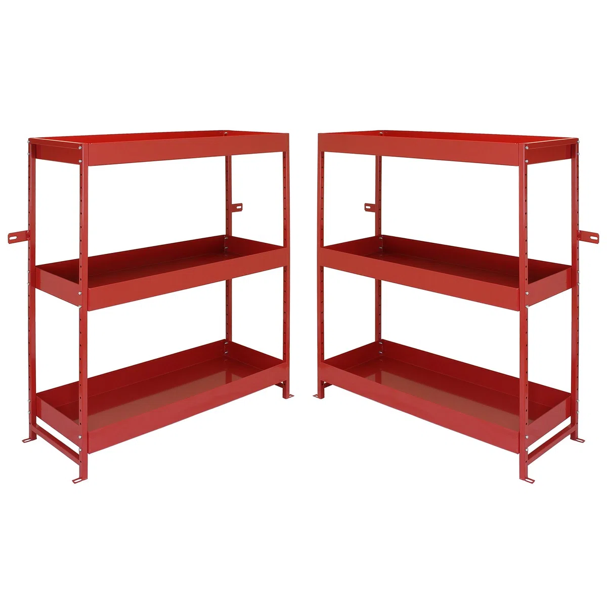 Monster Racking – 2 Rayonnages « Volcano » à Etagères Métalliques pour Le Rangement d’Outils dans Les Véhicules Utilitaires, 116,5cm x 115cm x 34,8cm