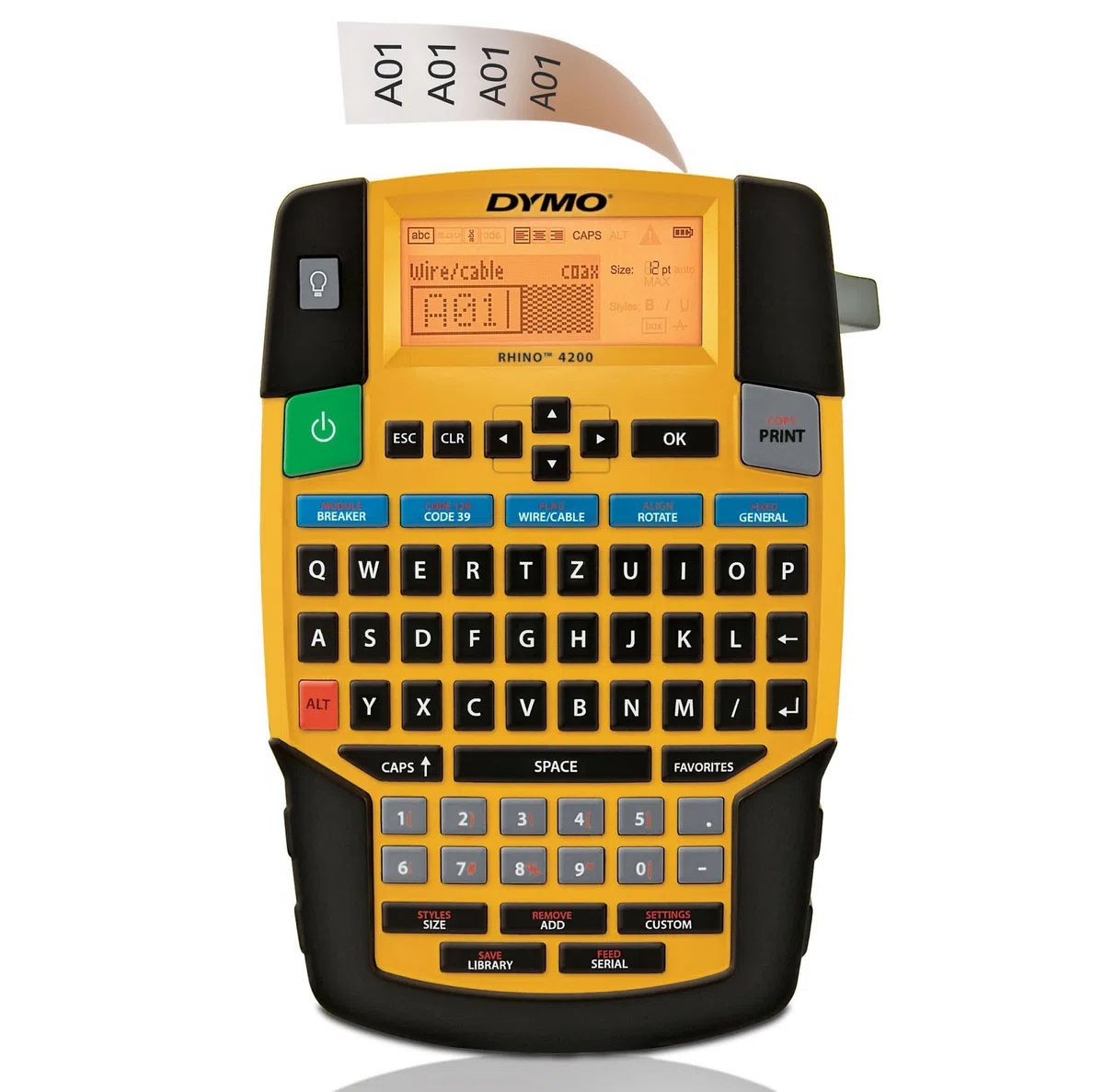 DYMO Rhino 4200 Étiqueteuse QWERTZ Reconditionnée