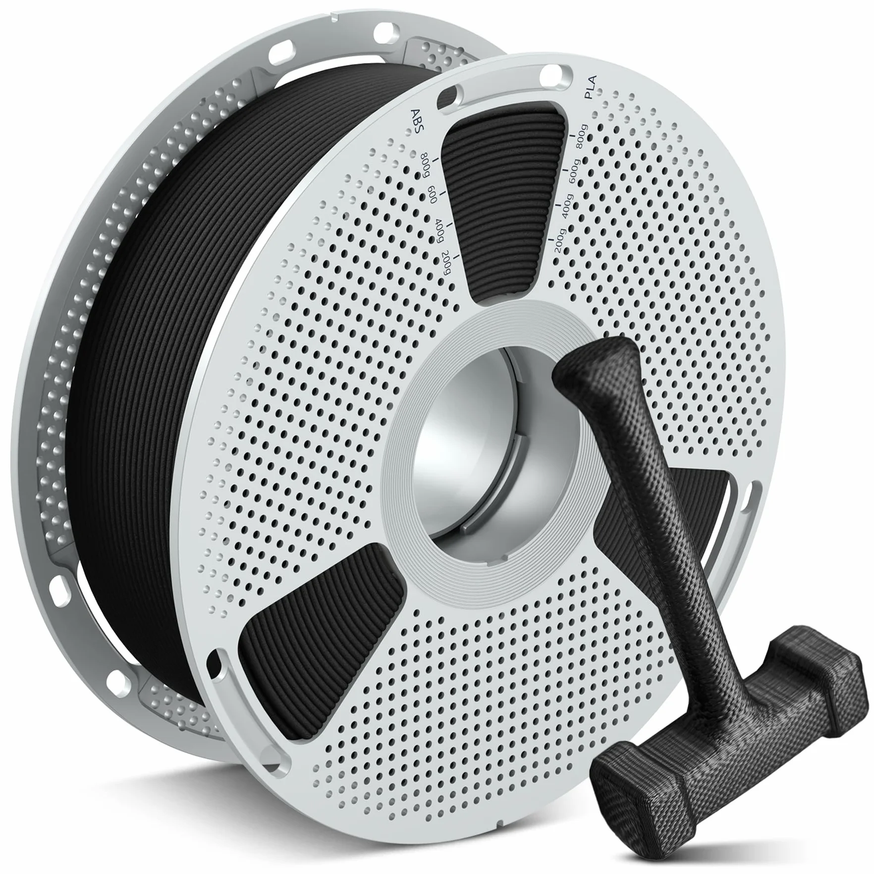 SUNLU Filament PA6-CF 1.75 mm 1KG, Nylon PA Fibres de Carbone, Résistant à la Chaleur 209°C