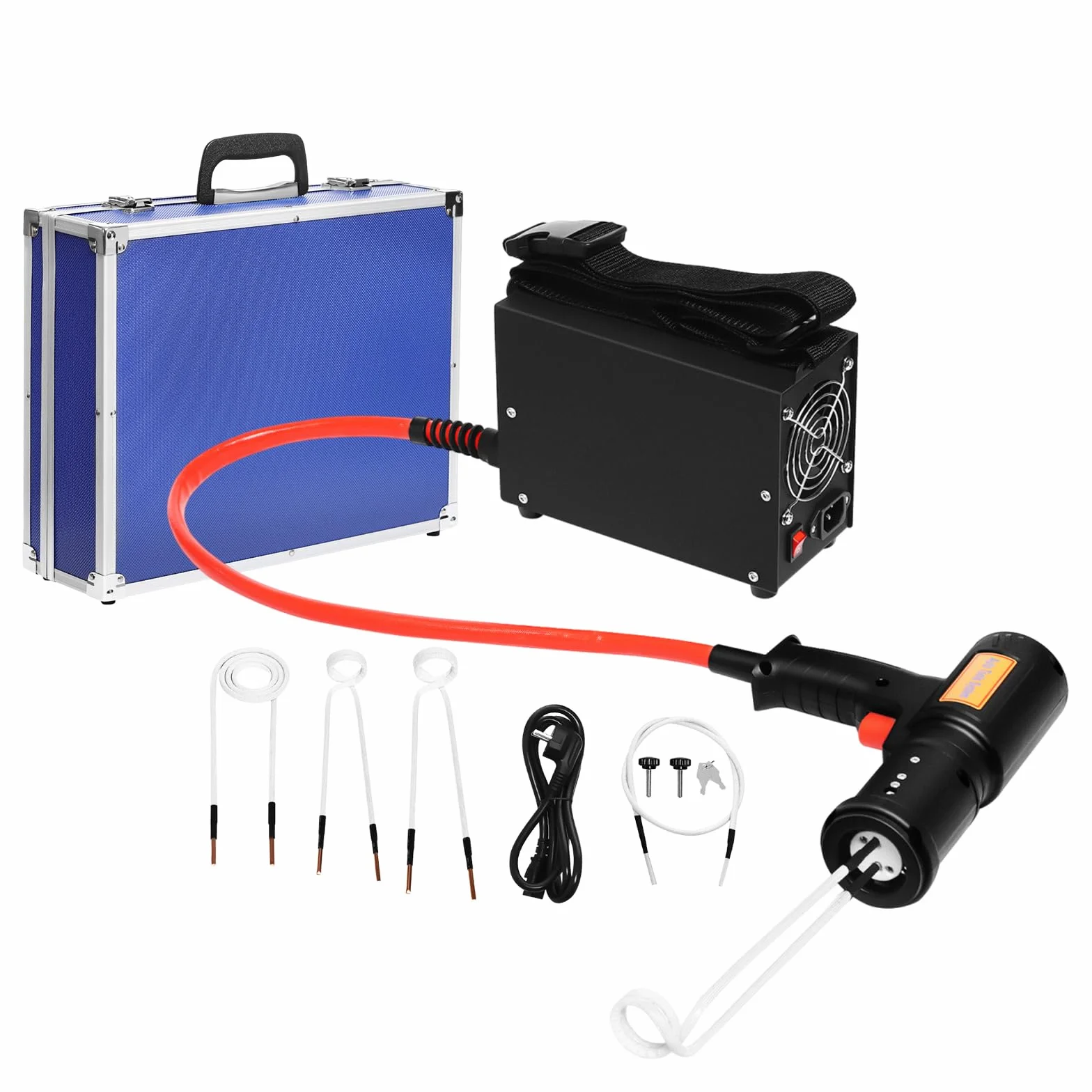 Chauffage à induction pour voiture, 1,5 kW, kit de chauffage magnétique à induction, avec 4 bobines chauffantes, appareil à induction, appareil à induction, appareil à induction, appareil à induction,
