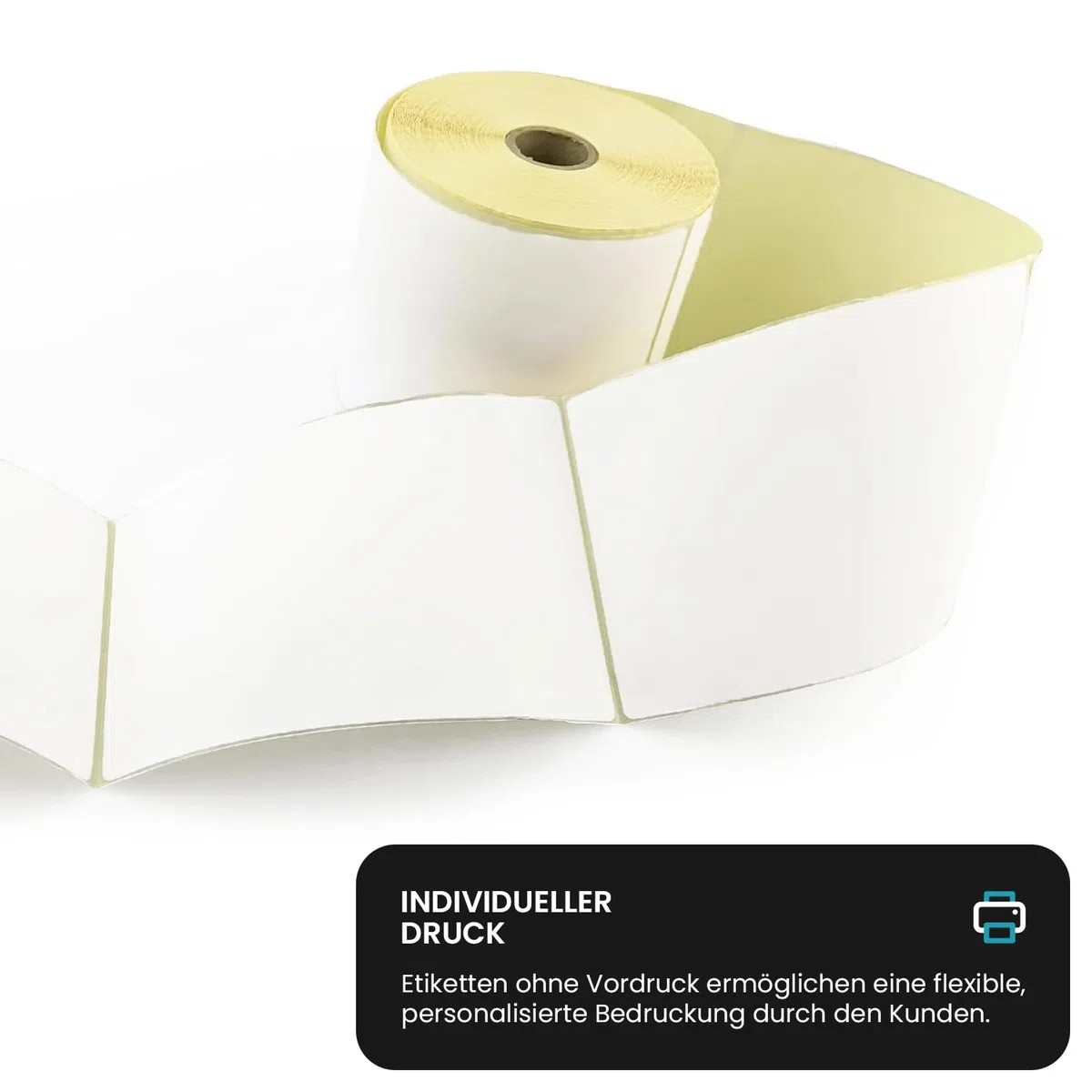 Netuno 10 rouleaux d'étiquettes thermiques blanches 100 x 150 mm 500 pièces par rouleau pour imprimantes Zebra codes à barres