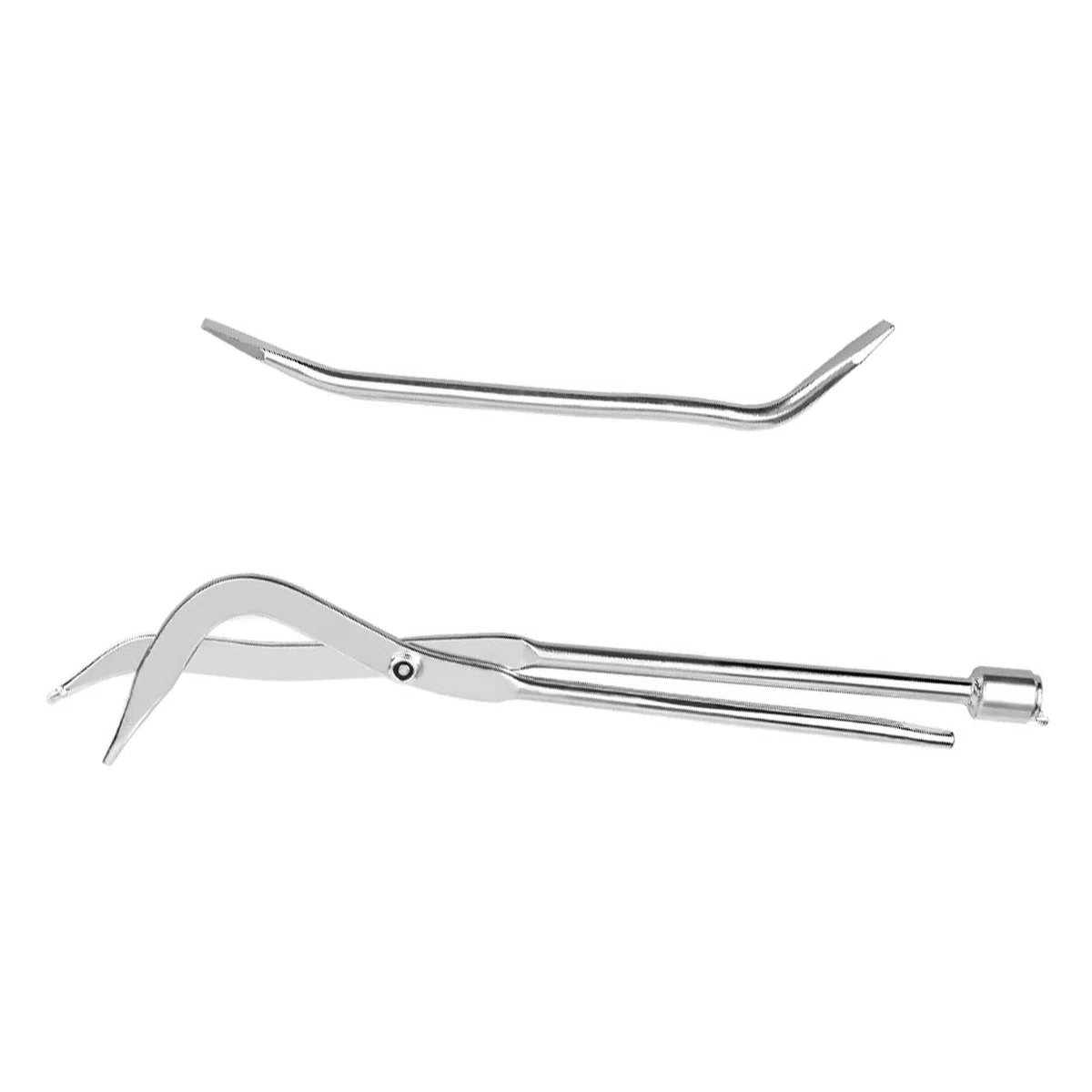 Pince à ressort de frein pour installer et retirer les mâchoires de frein à tambour Ressort de rappel Pince double face pour le montage et le démontage Outil pour mâchoires de conduite de frein à