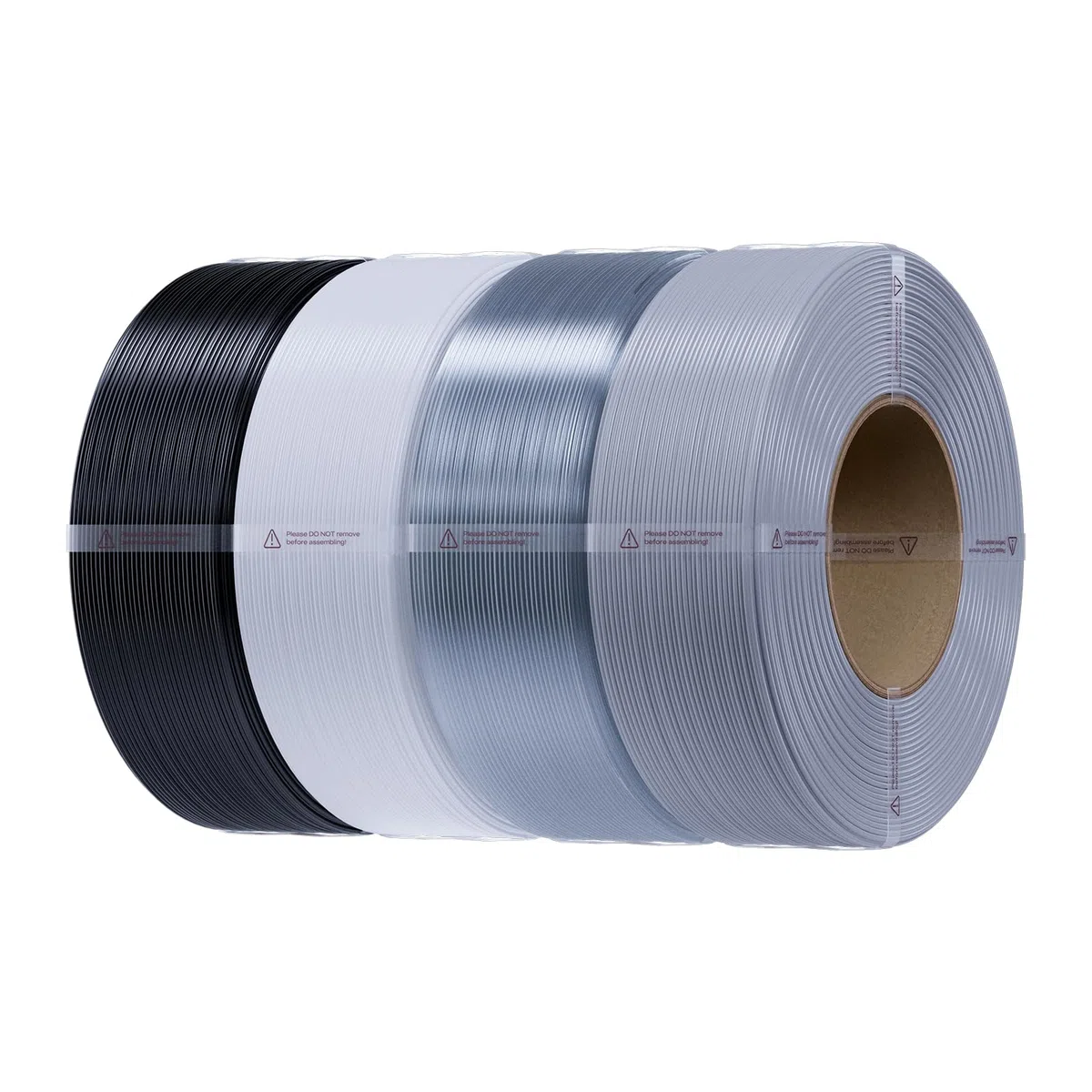 Creality PETG Filament de Recharge 1,75 mm CR-PETG sans Bobine 4KG Noir Blanc Gris Transparent