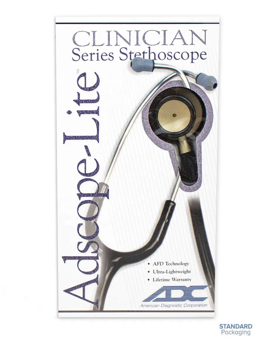 ADC Adscope-lite 619 Stéthoscope ultra léger Champagne/Noir