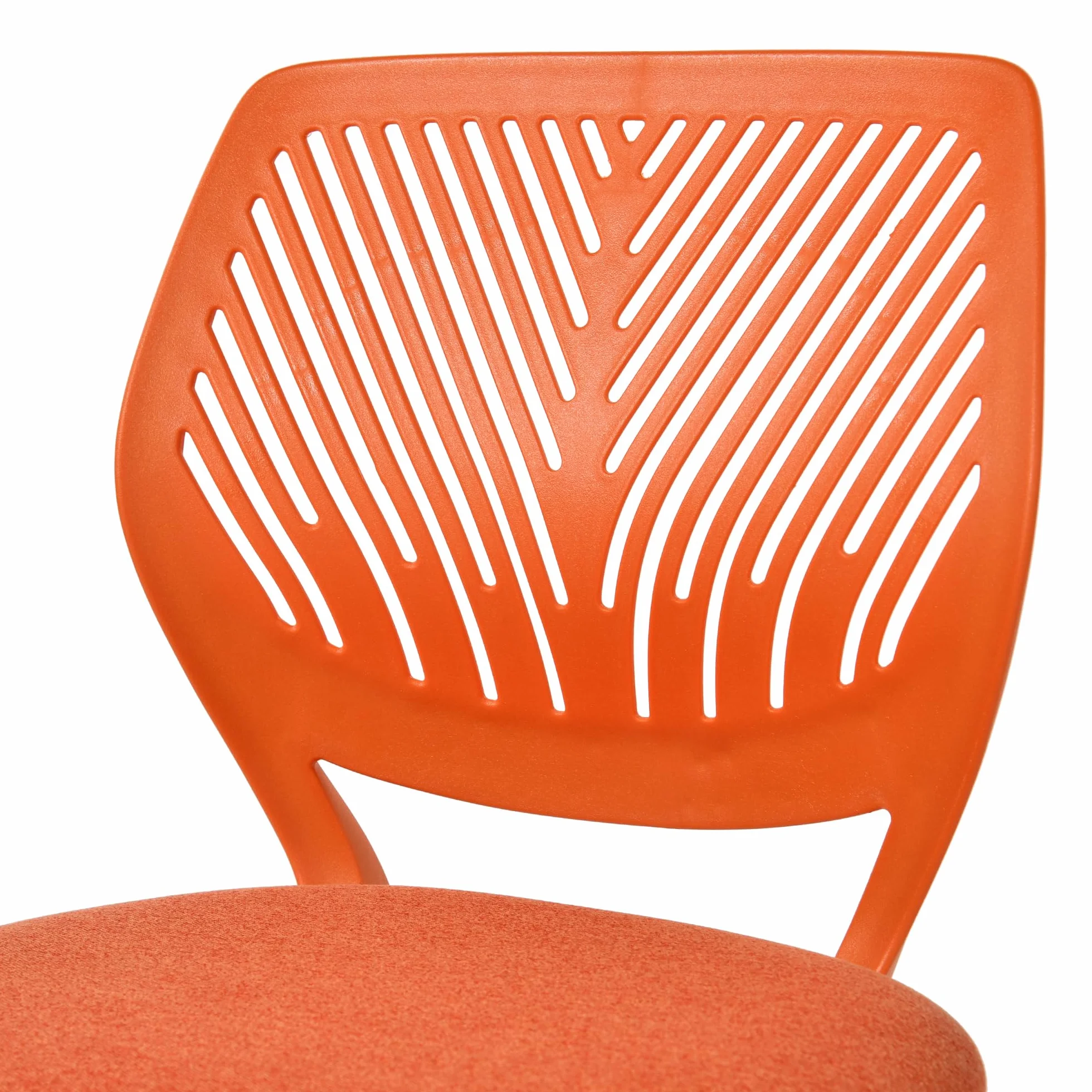 Chaise de Classe Compacte Ergonomique pour Enfants, Dossier en Maille Respirante, Hauteur Réglable, Citrus