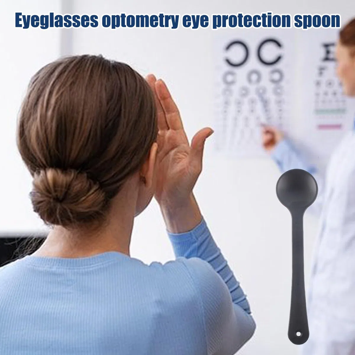 Occlusif Pour Examens Oculaires | Instrument d'Optométrie et d'Optique Visuelle - Occlusif Portable Antidérapant Pour Orthoptistes Optométristes Ophtalmologistes