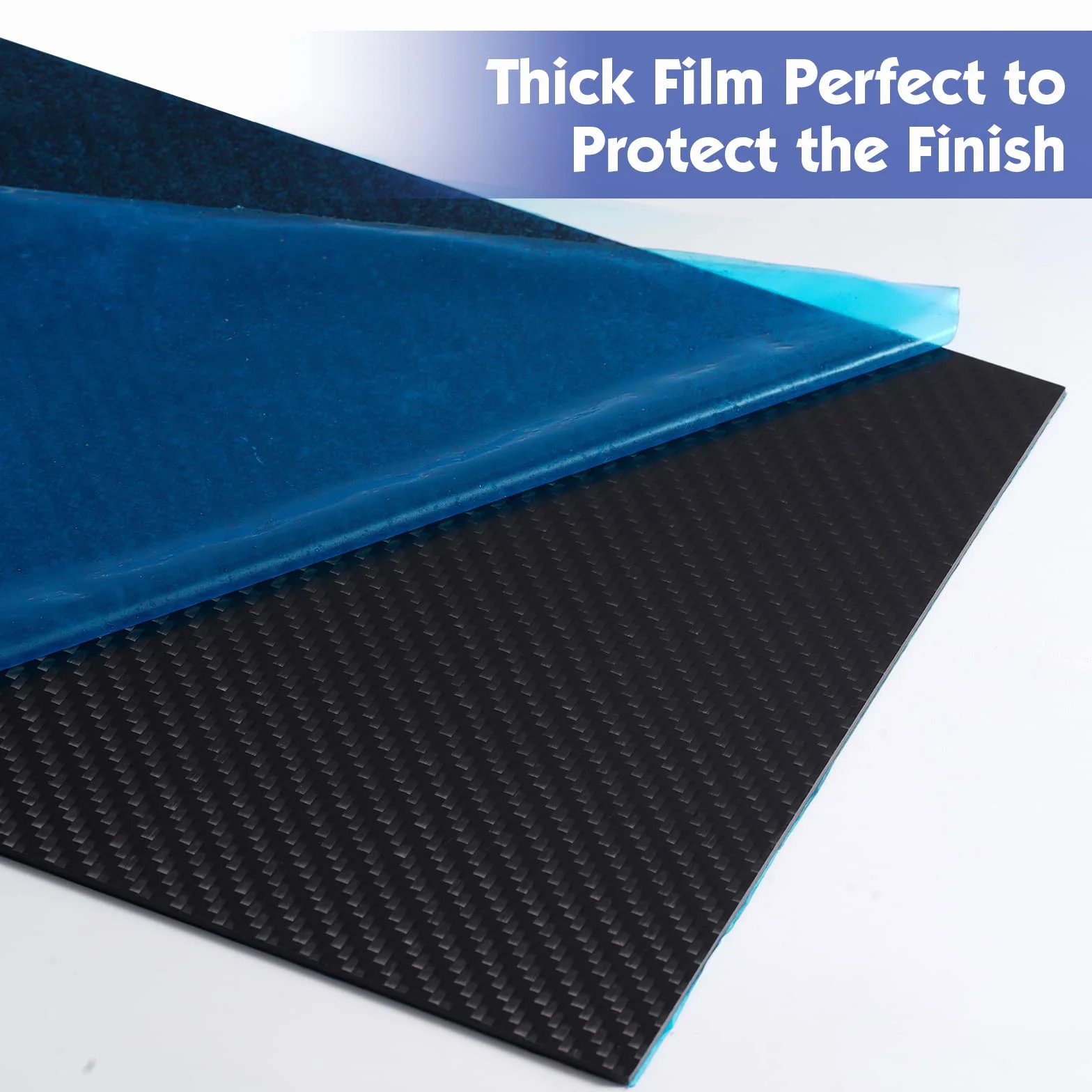 Feuilles de Fibre de Carbone 200 X 300 X 3 MM Plaque de Fibre de Carbone 100% Sergé 3K Mat Disponible en 1mm 2mm 3mm d'Épaisseur - Imperméable et Résistant aux UV
