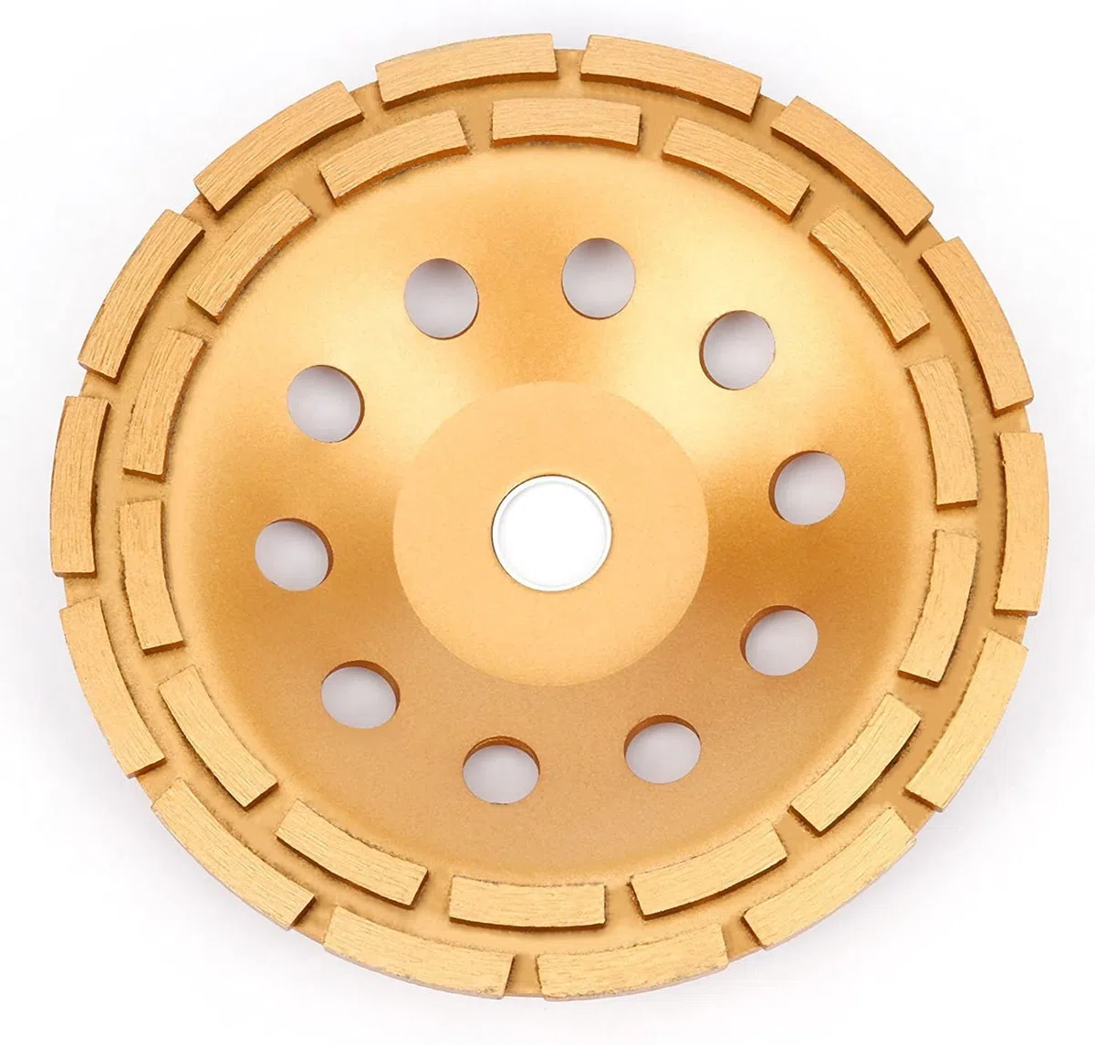 APLUS Meule diamantée 230 mm x 22,23 mm Double rangée Béton Pierre Maçonnerie