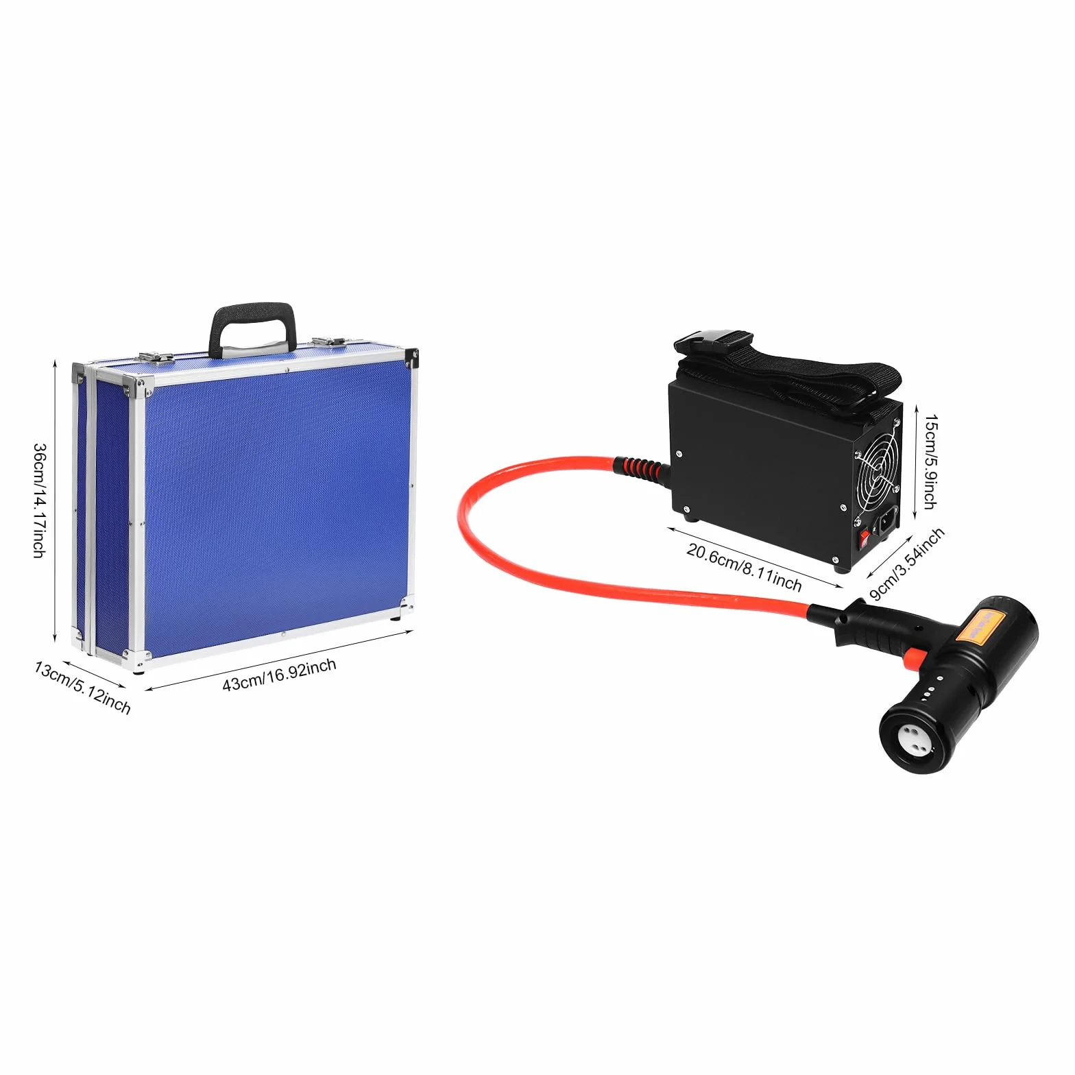 Kit de chauffage magnétique à induction 1500 W, 750 ℃/1382 ℉, appareil de chauffage à induction pour enlever les boulons et les écrous, chauffage à induction électromagnétique 220 V