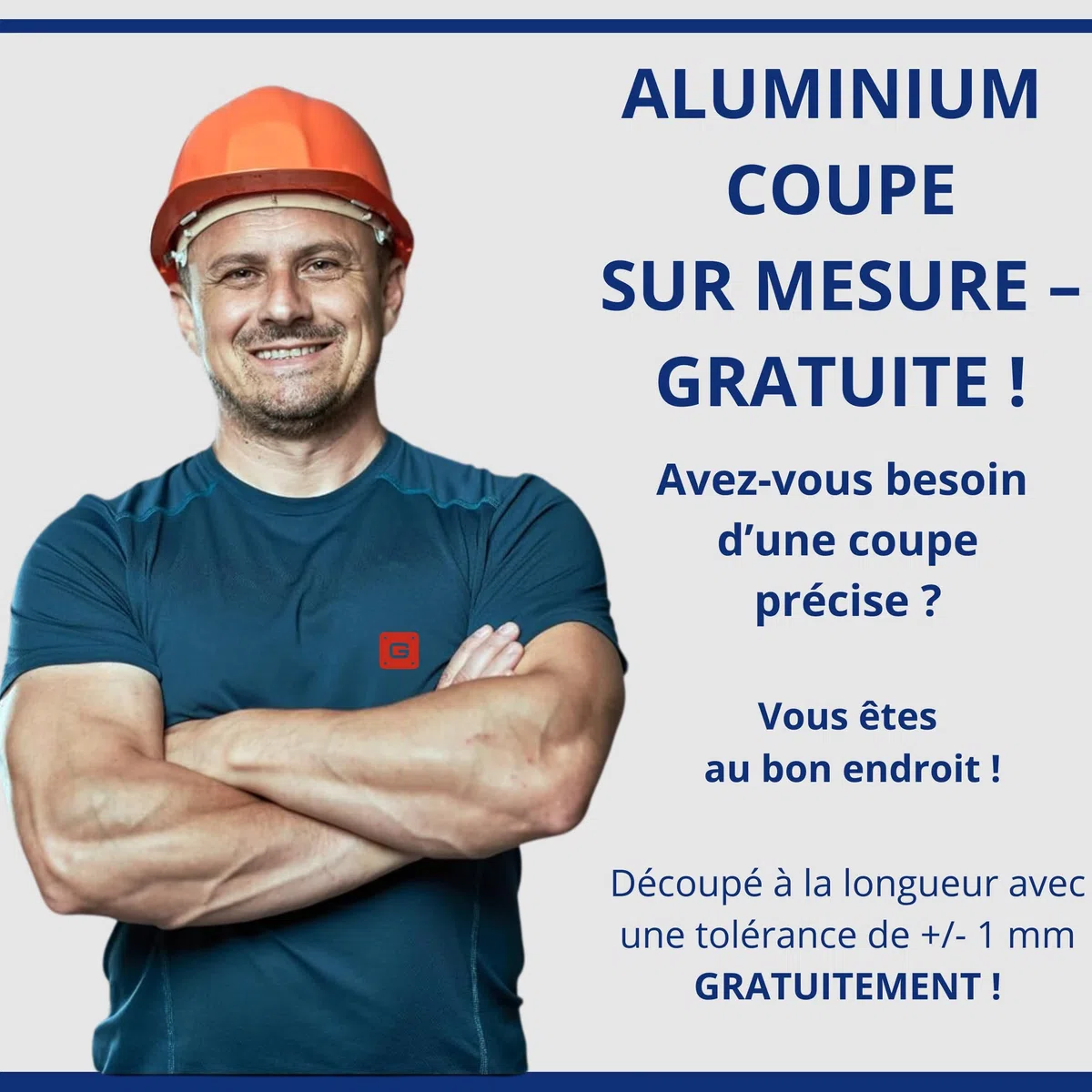 GAL - INDUSTRIAL Barre Plate en Aluminium Brut 25x2 mm | Longueur 200 cm | Résistante à la Corrosion, Intérieur et Extérieur | Coupe sur Mesure | Profilé Aluminium Léger, Facile à usiner