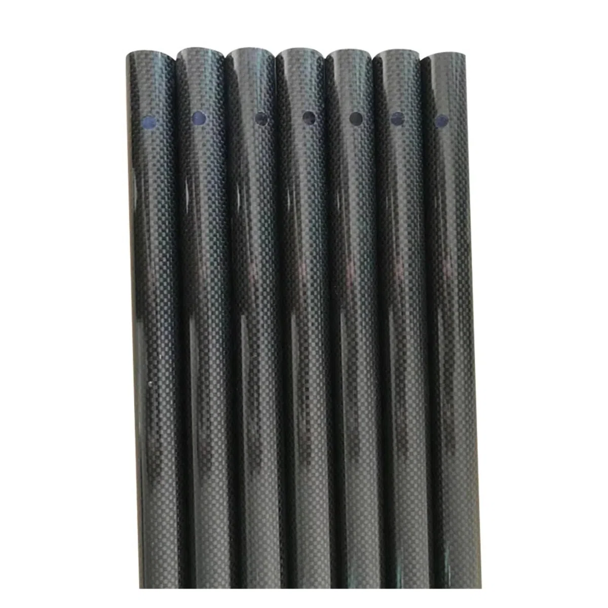 Tube En Fiber De Carbone Tube en Fiber de carbone 3K, longueur 1000mm, flèche d'avion(60x58x800mm 1PCS)