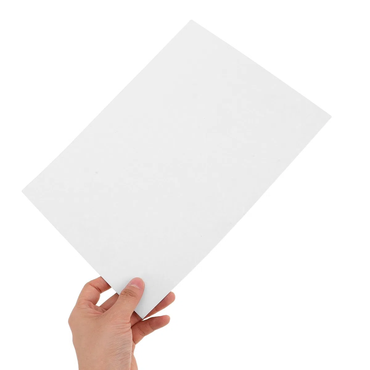 PRETYZOOM Feuilles de Carton Blanc 210x290 Mm 100pcs pour Pliage de T-Shirt Papier 250g