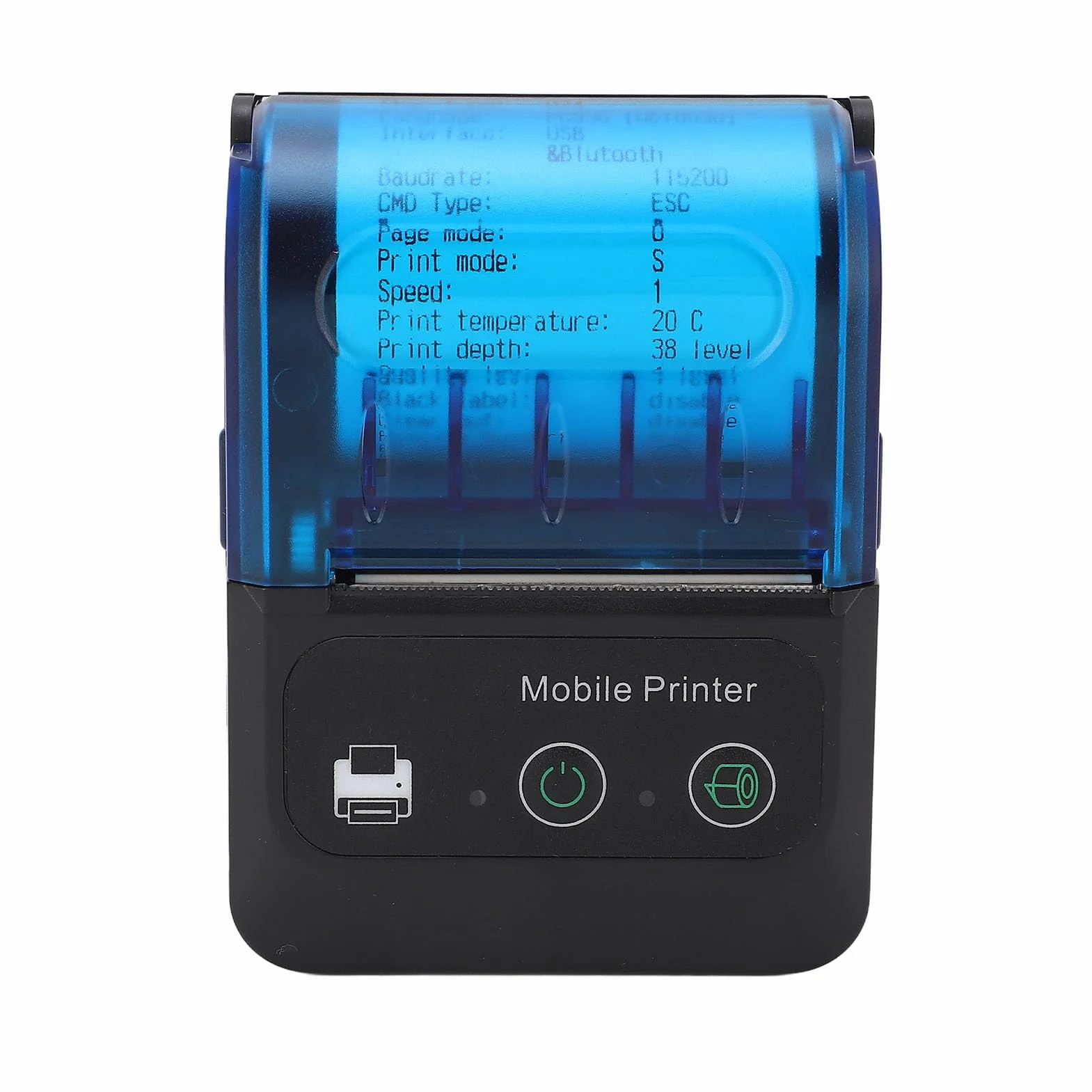 Imprimante D'étiquettes Thermique 203DPI 80mm/s 2in