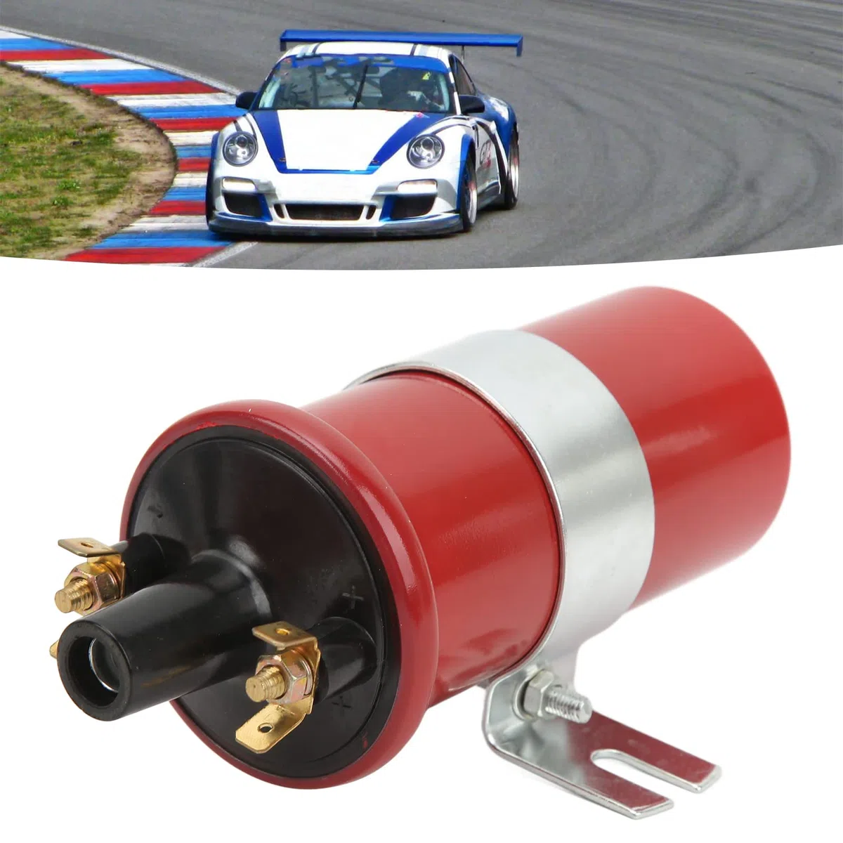 Remplacement de Bobine de Sport pour bobine d'allumage électronique LUCAS 12 V DLB105 CBE5030 122.001 03SKV263 85.30030 8010489 de bobine de sport électrique 12 V pour Modification Automobile