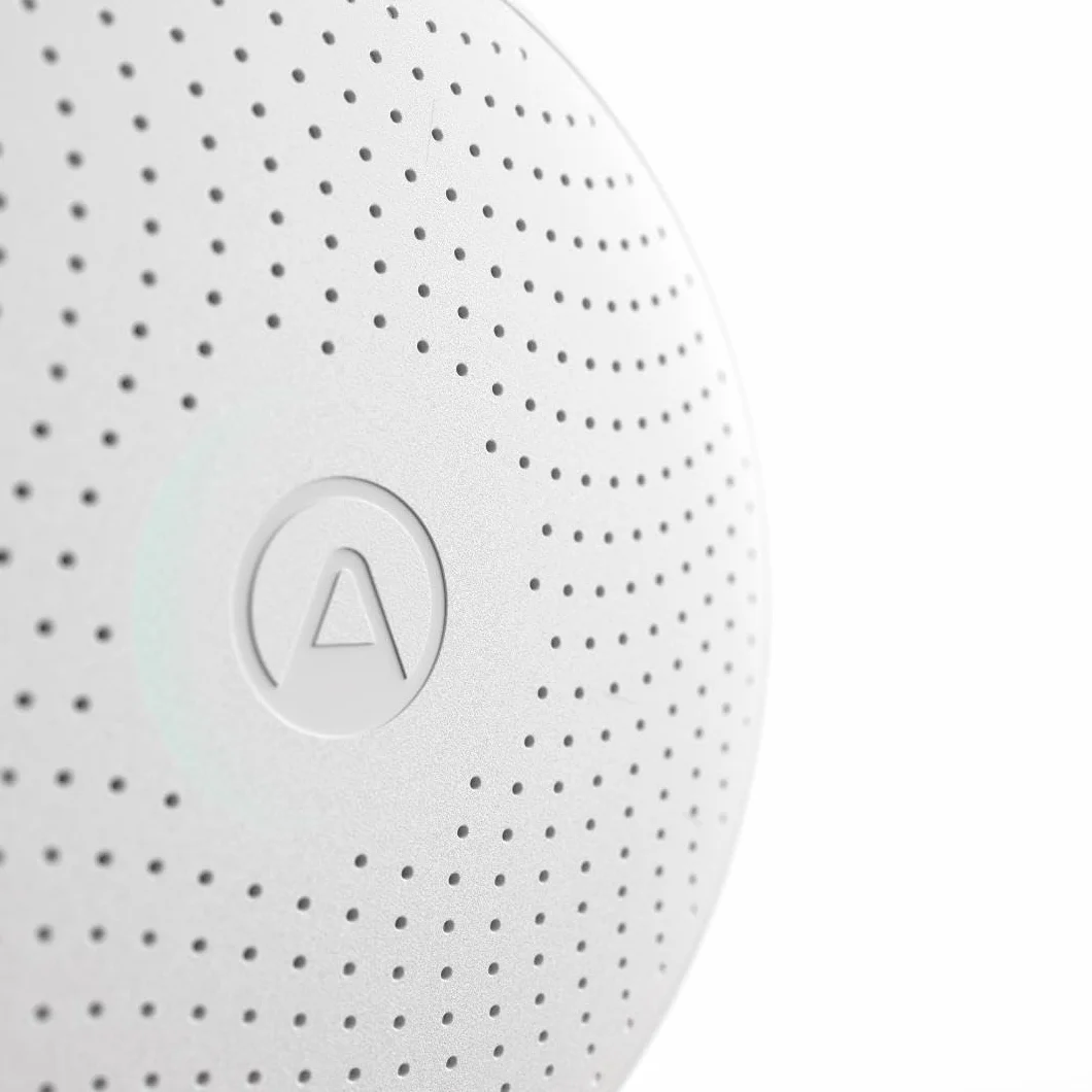 Airthings 2930 Wave Plus - Détecteur de Radon et de la Qualité de l’Air avec Détecteur de CO2, COV, Pression Atmosphérique, Humidité et Température