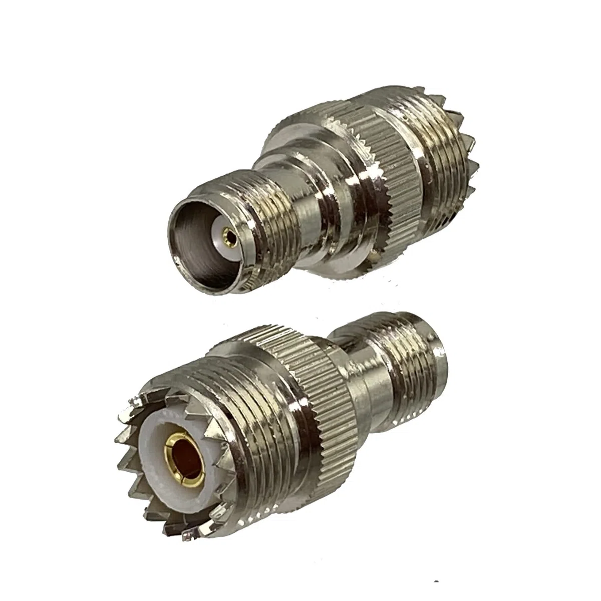 Adaptateur de connecteur 2 pièces UHF PL259 SO239 à prise mâle TNC & Convertisseur coaxial RF Jack femelle(Type 2-2Pcs)