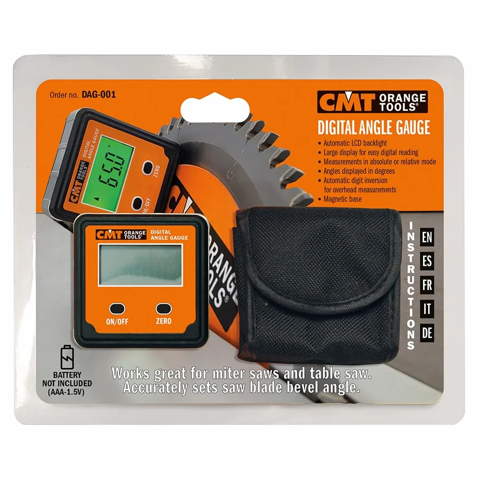 CMT Orange Tools DAG-001 Jauge d'angle numérique Orange/noir
