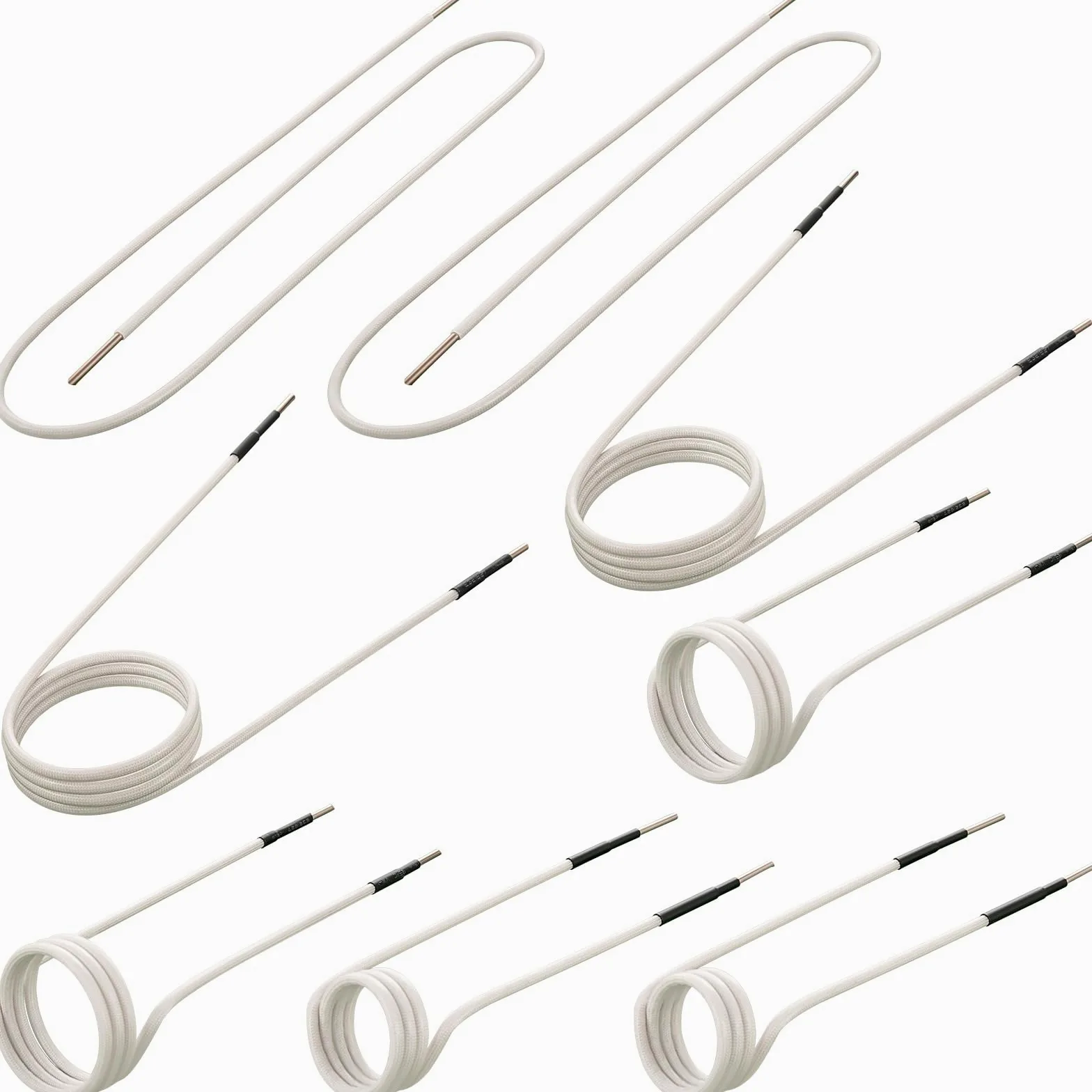 VEVOR Kit de Bobines de Chauffage à Induction 8PCs, Chauffage Induction Boulon Magnétique, sans Flamme, Outil de Chauffage à Induction avec Flexibilité pour Enlever les Boulons et Écrous Rouillés