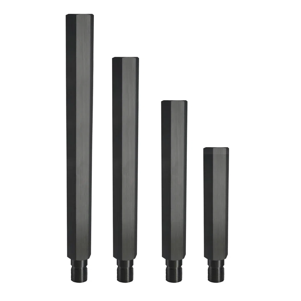 Raccord UNC 1 1/4" 500 mm Rallonge de couronne de forage acier 42Cr4 450 mm pour couronne diamantée 1 pièce