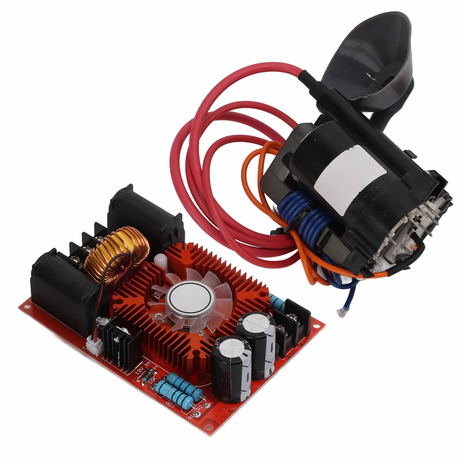 DC12-30V Carte De Pilote ZVS Module De Carte De Chauffage De Bobine Haute Tension Bobine D'alimentation de Chauffage par Induction