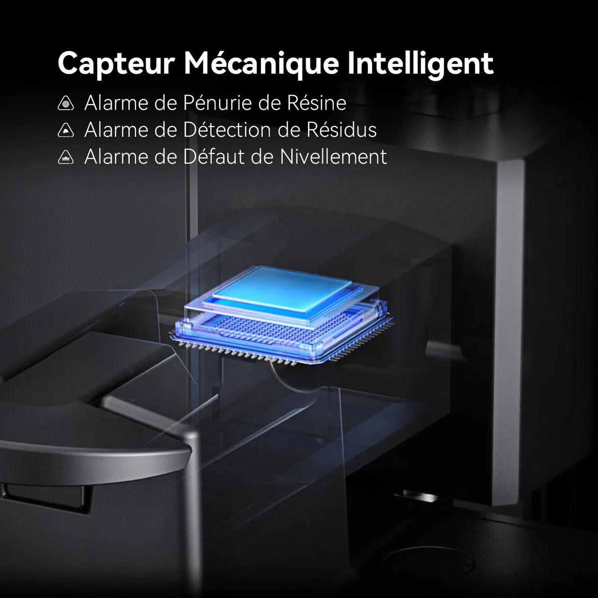 ELEGOO Mars 5 Imprimante 3D Résine avec Écran LCD Monochrome 4K, Nivellement Automatique, Autocontrôle, Resin 3D Printer pour Débutants, Facile à Utiliser, Taille d'impression de 143,43x89,6x150 mm³