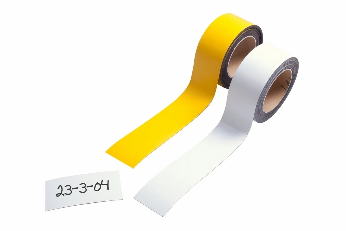Eichner Bande magnétique 50 mm x 10 m blanc