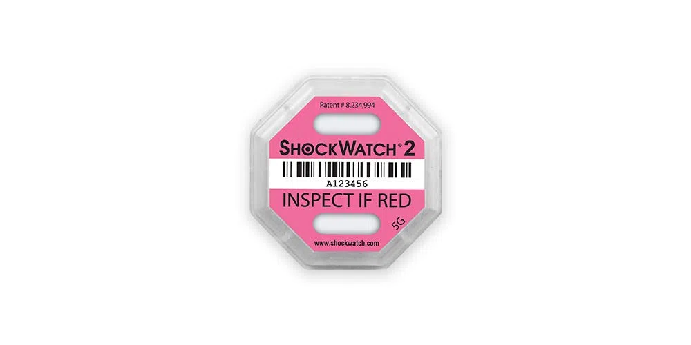Shockwatch étiquette indicateur de choc 2-5G (10 pcs)